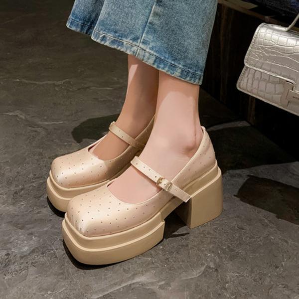 Exquisite Handcrafted Leather Women's Shoes: Luxury, Elegance, and Quality Craftsmanship(EyunshangxZM5180)