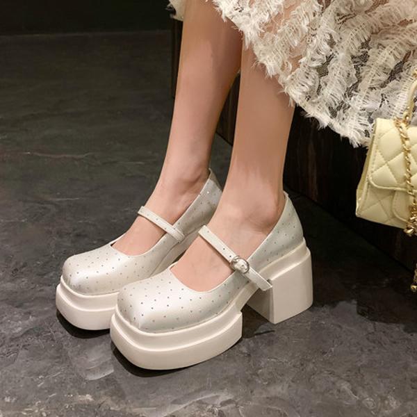 Exquisite Handcrafted Leather Women's Shoes: Luxury, Elegance, and Quality Craftsmanship(EyunshangxZM5180)