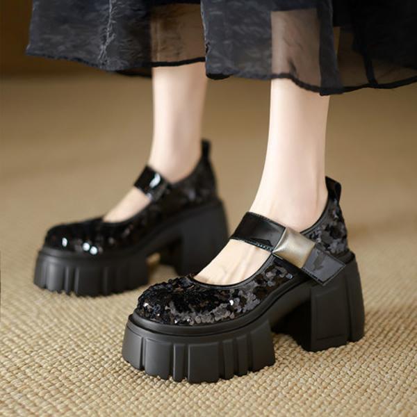 Handcrafted Genuine Leather Women's Shoes: Exquisite Quality and Timeless Elegance(EyunshangxZM2498)