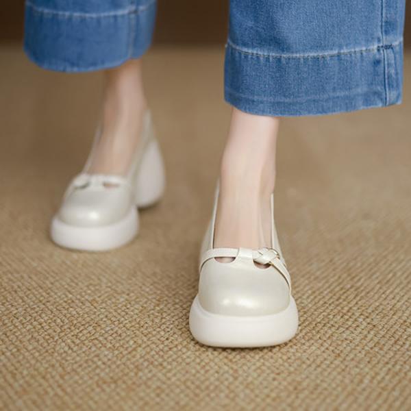 Exquisite Handmade Leather Women's Shoes: Unmatched Craftsmanship and Elegance(Eyunshangx1月-97)