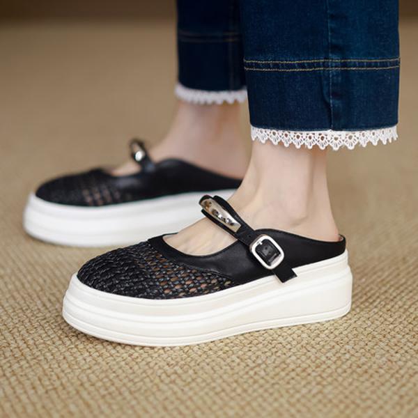 Exquisite Handmade Leather Women's Shoes: Luxury Craftsmanship(Eyunshangx1月-14)