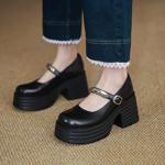 Elegant Handmade Leather Women's Shoes: Luxurious Craftsmanship(Eyunshangx1月-76)