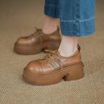 Exquisite Handmade Leather Women's Shoes - Luxurious Craftsmanship(Eyunshangx1月-72)
