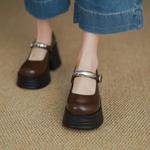 Handcrafted Leather Women's Shoes: Elegance, Luxury, and Exquisite Artistry(Eyunshangx2月-76)