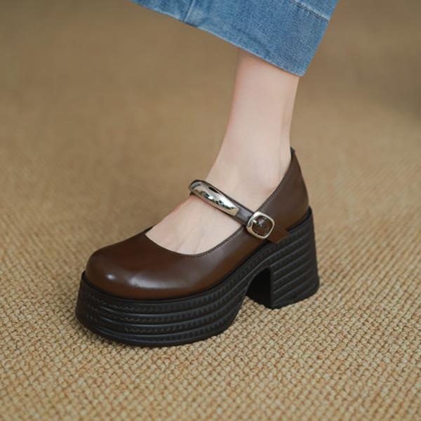 Handcrafted Leather Women's Shoes: Elegance, Luxury, and Exquisite Artistry(Eyunshangx2月-76)