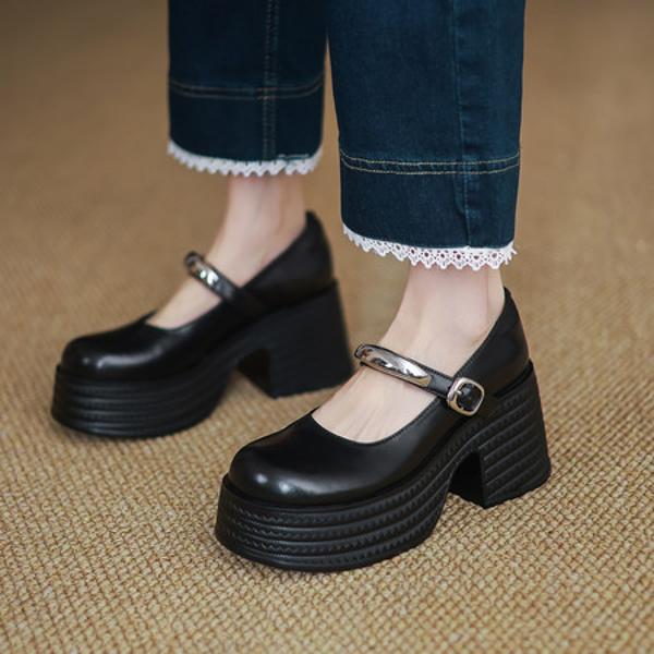 Handcrafted Leather Women's Shoes: Elegance, Luxury, and Exquisite Artistry(Eyunshangx2月-76)