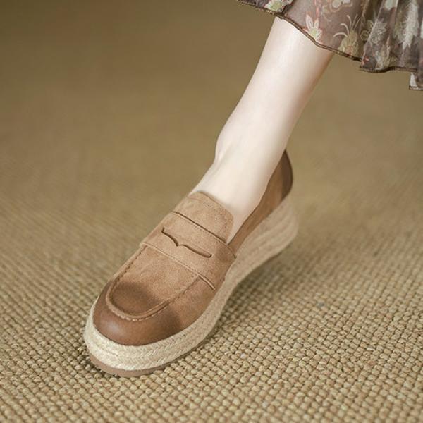 Handcrafted Leather Women's Shoes: Luxury & Elegance(Eyunshangx1月-99)