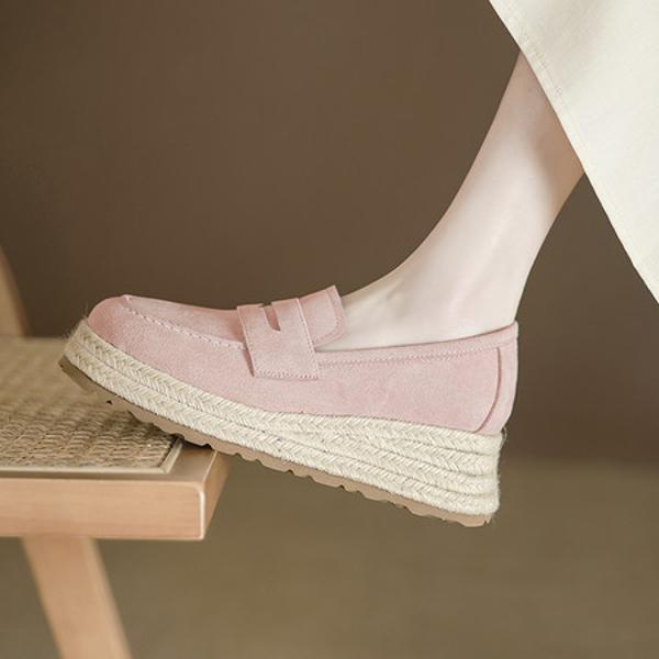 Handcrafted Leather Women's Shoes: Luxury & Elegance(Eyunshangx1月-99)