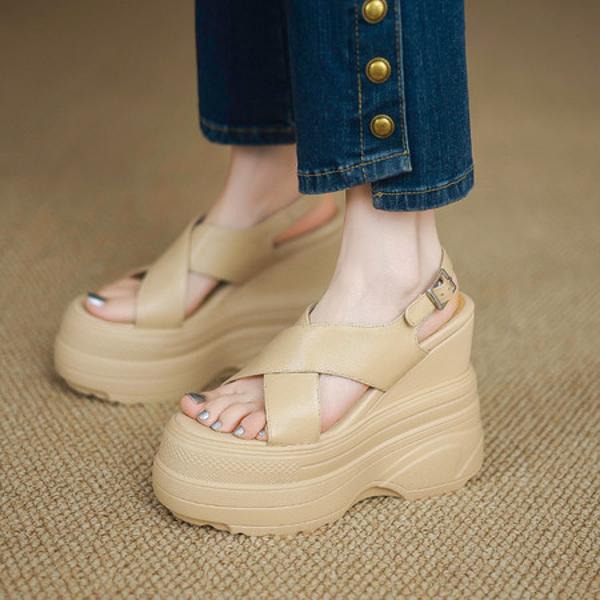 Luxurious Handcrafted Leather Women's Shoes: Elegance in Every Stitch(Eyunshangx66305-1)